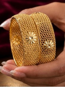 Gold Plated Bangles